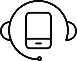 IVR Integration icon. Vector