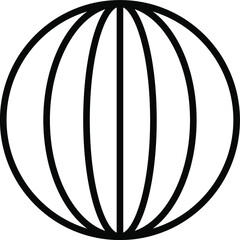 Latitude icon. Maps and location sign vector. Language, latitude, longitude, world symbol