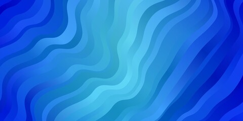 Obraz premium Light BLUE vector background with wry lines.