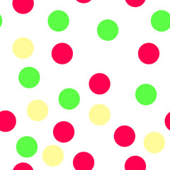 Geometric pattern. A pattern of multi-colored circles. 