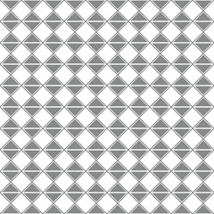 Creative composition with the image of gray geometric shapes on a white background. Seamless background, abstraction. Material for printing on paper or fabric.
