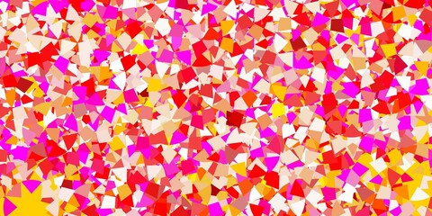 Light blue, green vector texture with triangular style.