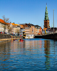 beautiful canal view of Copenhagen © Shikhadeep