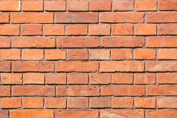  pattern of red brick wall