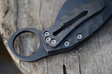 carry clip of folding knife