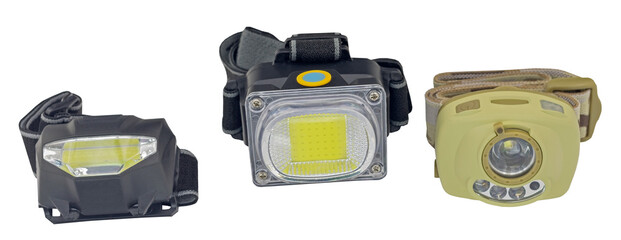 small head-mounted flashlight