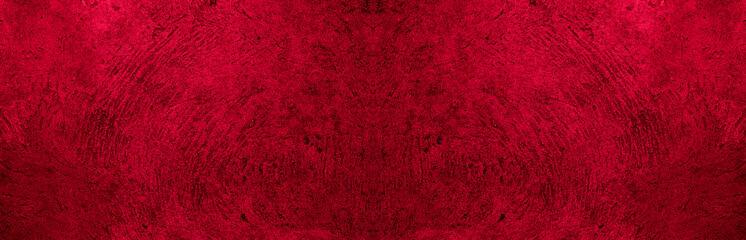 Old wall texture cement black red  background abstract dark color design are light with white gradient background.
