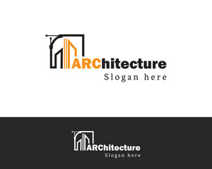 Fototapeta premium architecture logo creative design template sign symbol