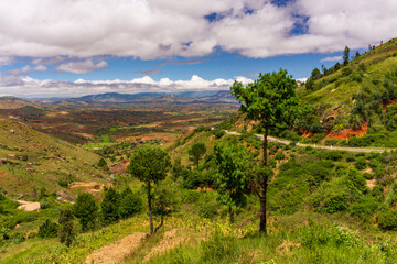 Fototapeta na wymiar Landscape in Madagascar
