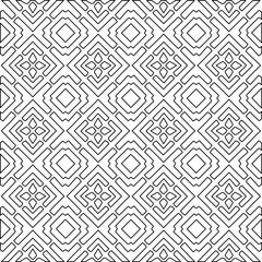 Vector monochrome pattern, Abstract texture for fabric print, card, table cloth, furniture, banner, cover, invitation, decoration, wrapping.