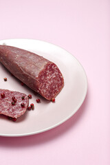 Assortment of typical Spanish homemade sausages