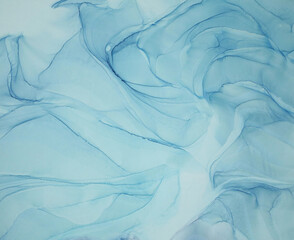 Modern abstract painting made of alcoholic ink. Colorful abstract painting background. Abstract...