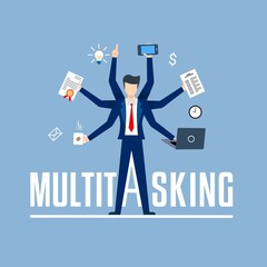 business person with money