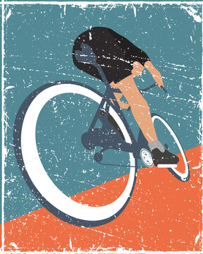 cycling poster people