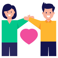 Fototapeta premium Lovely Couple