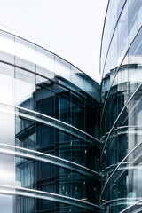 abstraction sur Bâtiment en verre 