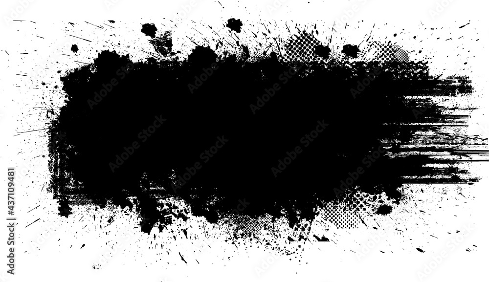 Aufkleber grunge urban background.texture vector.dust overlay distress grain ,simply place illustration over a