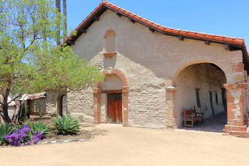 The San Juan Capistrano Mission on Memorial Day
