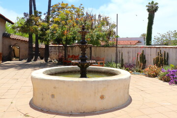 The San Juan Capistrano Mission on Memorial Day