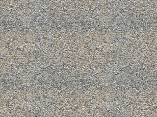 Wall pattern of colorful gravel stone pebbles. Pebbles wall stone. Seamless texture. Perfect tiled on all sides.