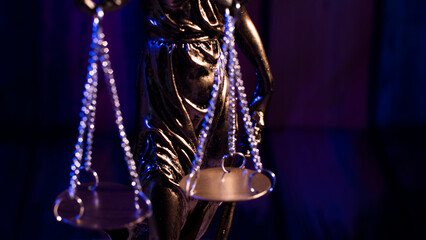 Bronze Statue Of Themis Lady Of Justice