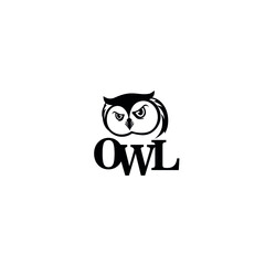 owl illustration symbol