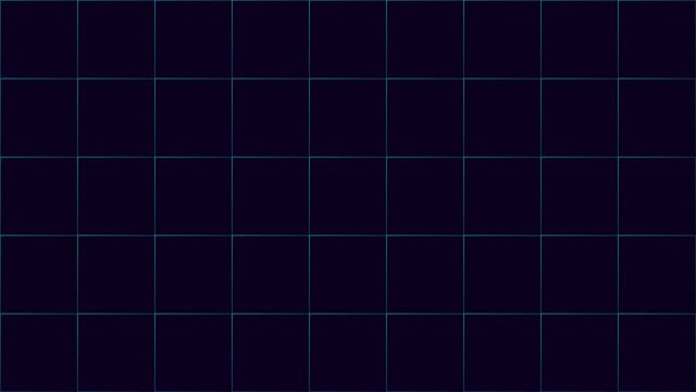 Motion graphics abstract animation navy blue