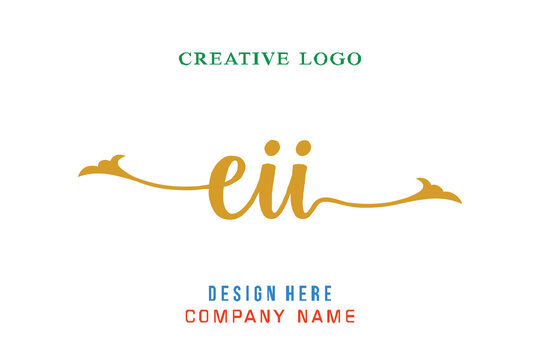 EII  lettering logo is simple, easy to understand and authoritative