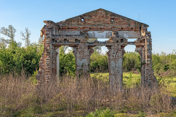 Kikinda, Serbia - May 04, 2021: The Mavrokordato summer house, also known as 