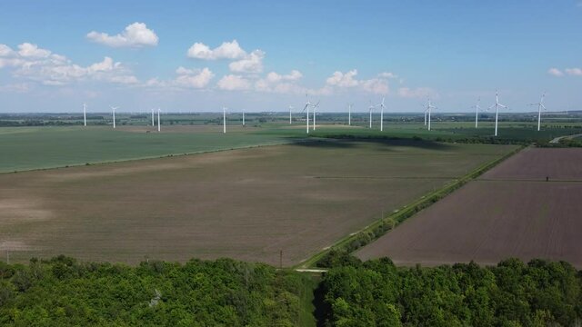 Windkraftanlage und Landwirtschaft