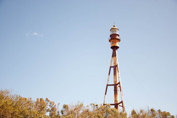 lighthouse on a hill