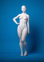 Pose reference for photographers - 3d render