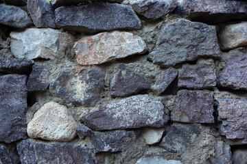 Texture of a stone wall.