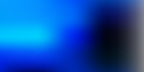 Dark blue vector gradient blur backdrop.