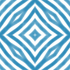 Chevron stripes design. Blue symmetrical