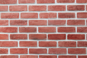 old red brick wall texture background