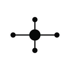 Illustration Vector graphic of connection global network icon