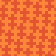 Seamless pattern. Ethnic backdrop. Mosaic tiles. Folk wallpaper. Tribal ornament. Geometric image. Ethnical motif. Surface texture. Textile print. Abstract background. Sayagata illustration.