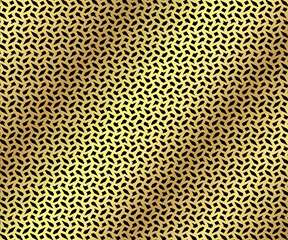 Abstract Gold color pattern of geometric shapes. luxury backdrop. texture for posters, sites, business cards, cover, labels mock-up, vintage layout background. illustration - Vector