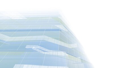 architecture building digital background 3d