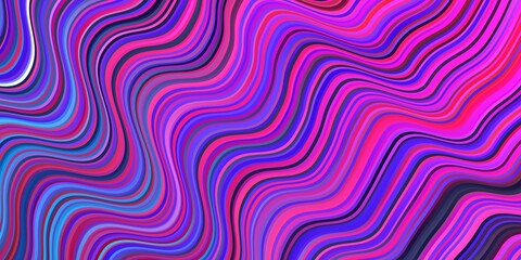 Light Blue, Red vector layout with wry lines.