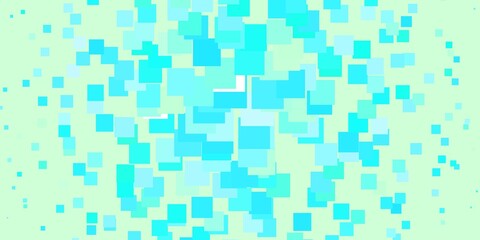 Light Blue, Green vector template in rectangles.