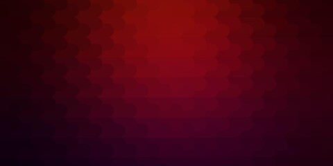 Dark Red vector template with lines.