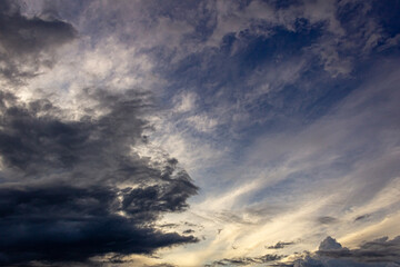 clouds in the sky