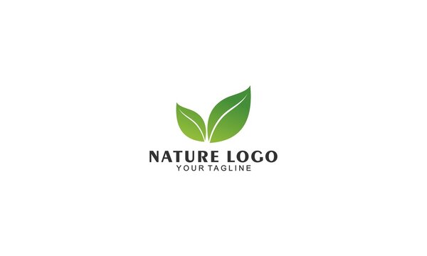 nature logo on white background