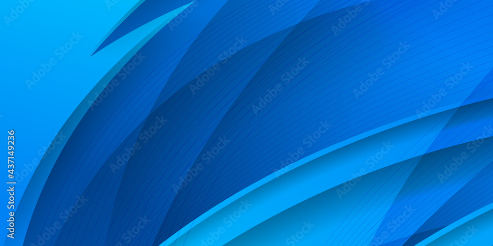 Poster abstract background in blue colors. modern abstract high speed movement. colourful dynamic motion on