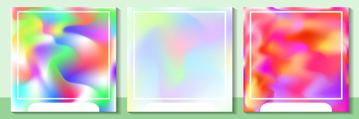 abstract colorful background with rainbow