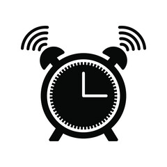 clock icon. Alarm sign. vector illustration