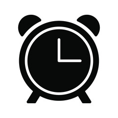 clock icon. Alarm sign. vector illustration