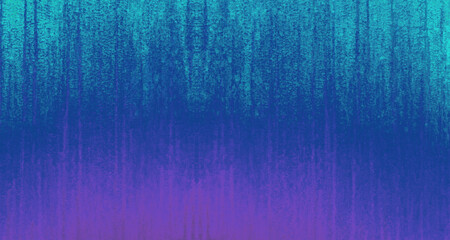Cement concrete wall background painted in sky blue and purple gradient